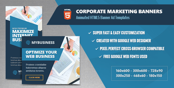 13287160 Corporate Marketing Banners Preview