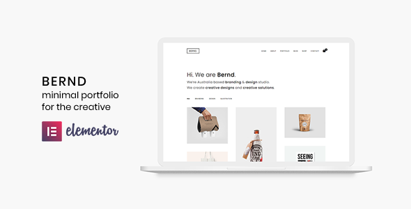 22075484 17 Bernd Theme Preview. Large Preview. Large Preview