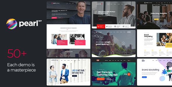 Pearl – Corporate Business WordPress Theme Nulled