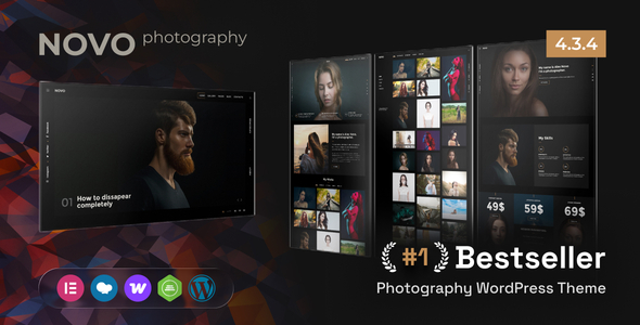 Novo – Photography WordPress Nulled
