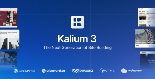 Kalium 3 | Creative Theme for Professionals