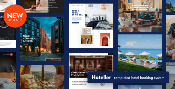 Hoteller Booking WordPress Nulled