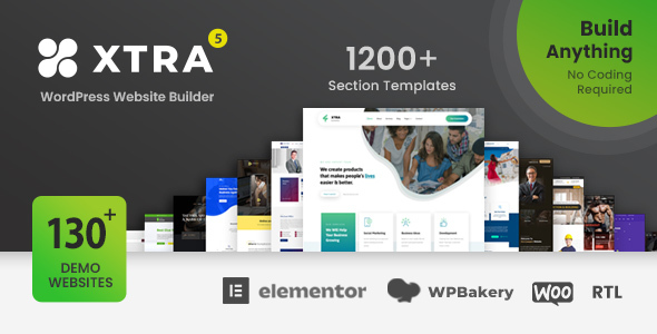 Xtra – Multipurpose WordPress & WooCommerce Theme + RTL Nulled