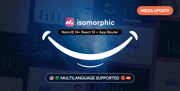 Isomorphic – React Admin Dashboard Template Nulled