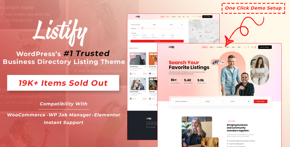 Listify – Directory & Business Listing WordPress Theme