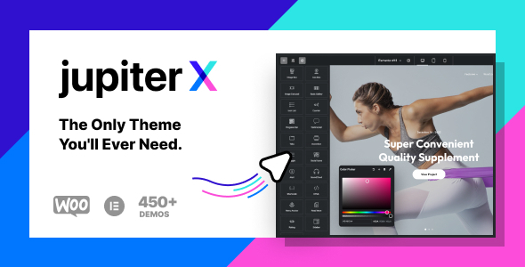 JupiterX – Multipurpose WordPress & WooCommerce Theme Nulled