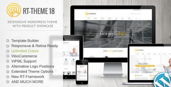 RT-Theme 18 Responsive WordPress Theme Nulled