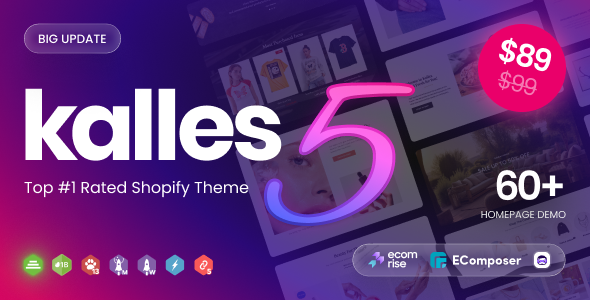 Kalles – Clean, Versatile, Responsive Shopify Theme – RTL support