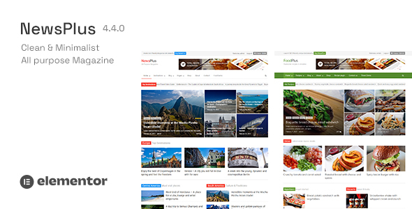 NewsPlus – News and Magazine WordPress theme Nulled