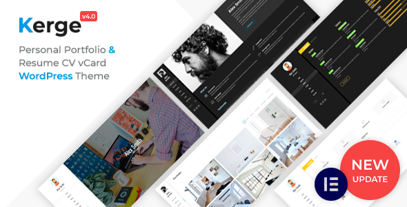 Kerge – Resume Theme