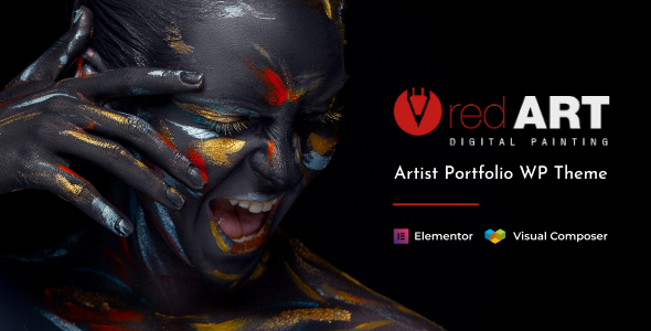 Red Art | Portfolio WordPress Theme