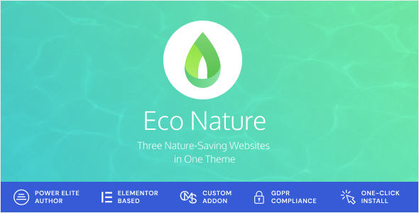 Eco Nature – Environment & Ecology WordPress Theme
