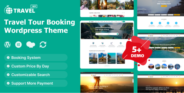 Travel – Tour Booking WordPress Theme Nulled