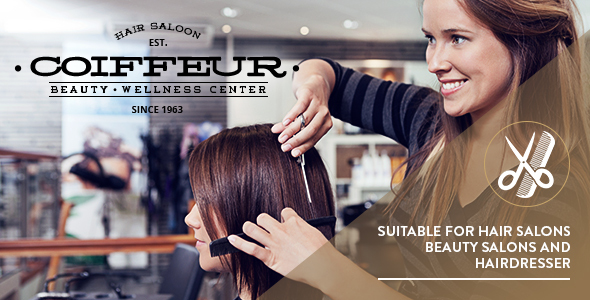 Coiffeur – Hair Salon WordPress Theme Nulled