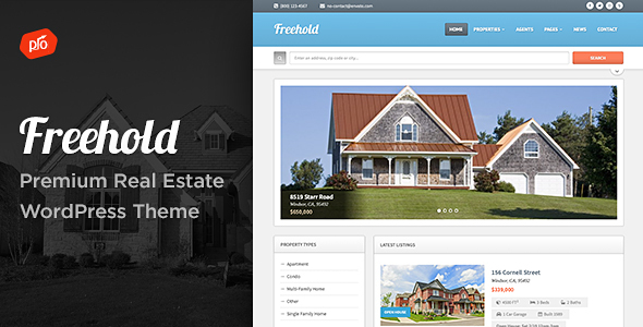 Freehold – Responsive Real Estate WordPress Theme