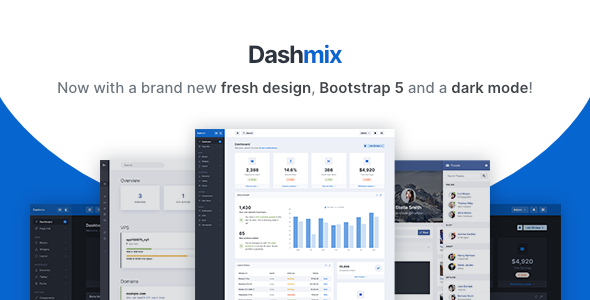 Dashmix – Bootstrap 5 Admin Dashboard Template & Laravel 11 Starter Kit