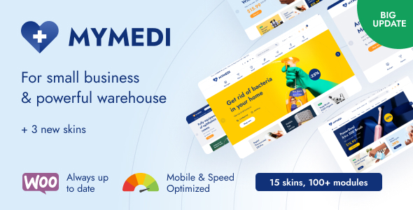 MyMedi – Responsive WooCommerce WordPress Theme Nulled