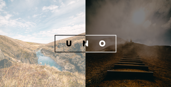 Uno – Creative Photography Template