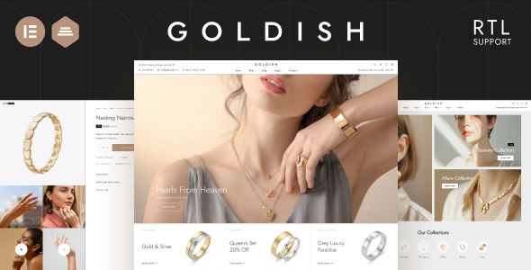 Goldish – Jewelry Store WooCommerce Theme