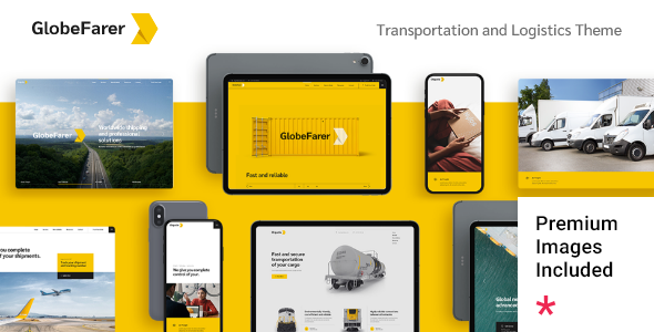 GlobeFarer – Transportation and Logistics WordPress Theme