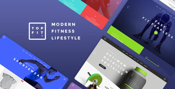 TopFit – Fitness and Gym WordPress Theme