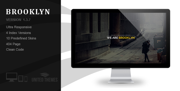 Brooklyn – Creative Portfolio Page HTML