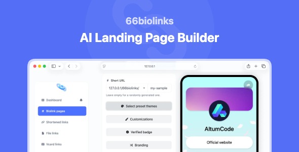 66biolinks Review: Bio Links, URL Shortener