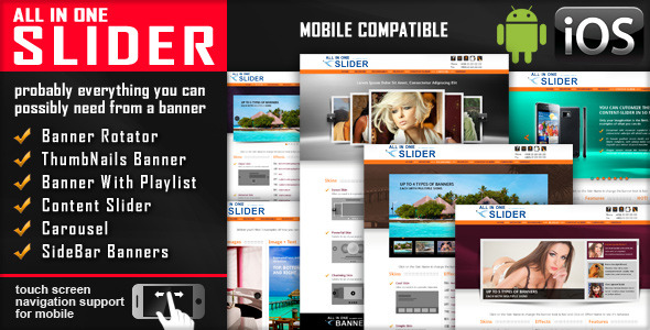 All In One Slider Responsive Jquery Slider Plugin Review