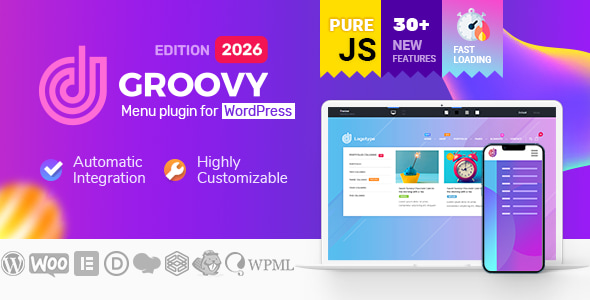 Groovy Mega Menu Review: Responsive WP Menus