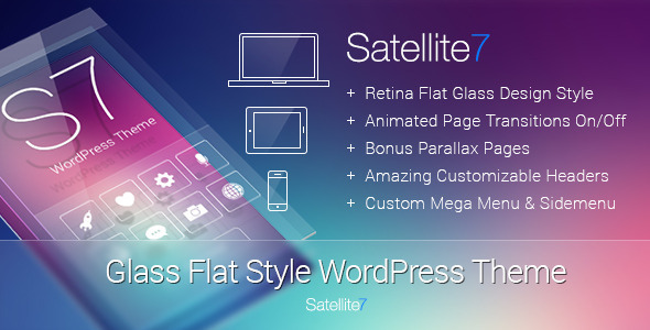 Satellite7 Review: Retina Multi-Purpose WP Theme