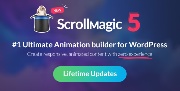 Scroll Magic – Animation Builder WordPress Plugin — CodeCanyon > WordPress preview