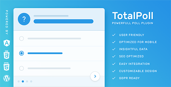 TotalPoll Pro Review: Responsive WP Poll Plugin