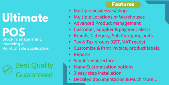 Ultimate POS Review: ERP, Stock, POS & Invoicing