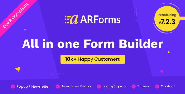 ARForms Review: Drag-and-Drop WordPress Form Builder