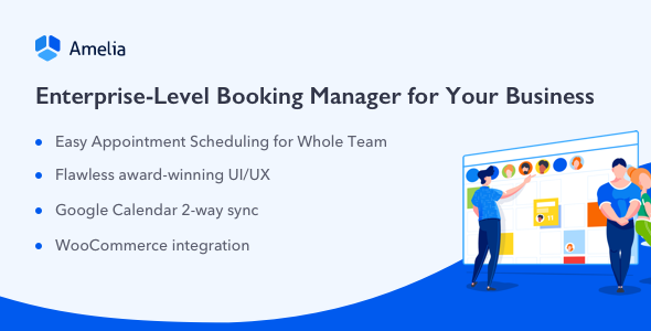 Amelia - Enterprise-Level Appointment Booking WordPress Plugin — CodeCanyon > WordPress > Calendars preview
