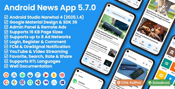 Android News App Review: Ready-Made News Source