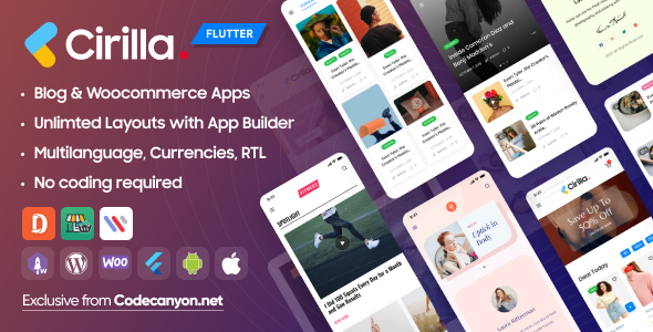 Cirilla Flutter App Review: WordPress & WooCommerce