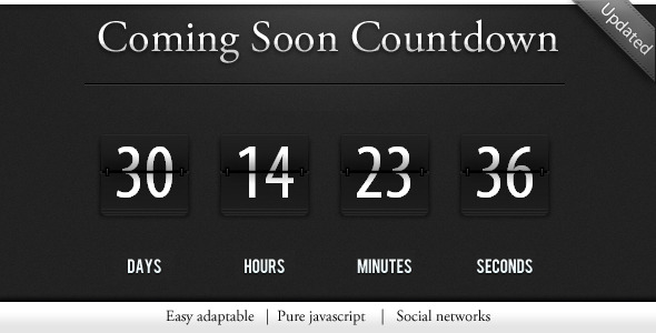 Countdown / construction page Review: Timer Script