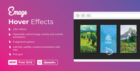 Emage – Image Hover Effects for Elementor Review