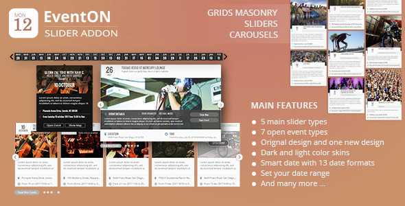 EventOn Slider Addon Review: Events Made Easy