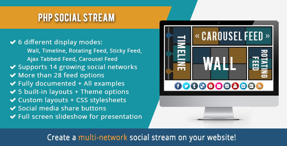 PHP Social Stream Review: Social Feed Script