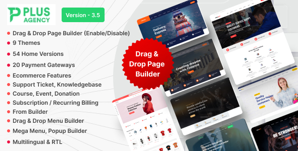 PlusAgency Review: Multipurpose Website Builder