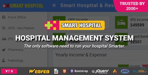 Smart Hospital : Hospital Management System — CodeCanyon > PHP Scripts > Project Management Tools preview