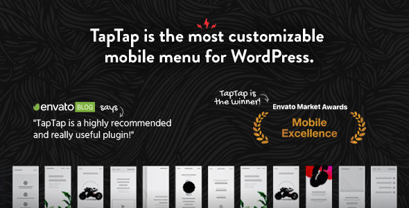 TapTap Review: Customizable WordPress Mobile Menu