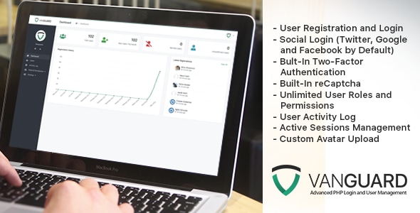 Vanguard – Advanced PHP Login and User Management Review