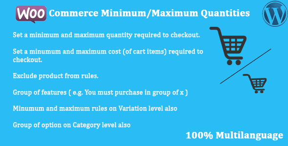 WooCommerce – Minimum/Maximum Quantities Review: Limits