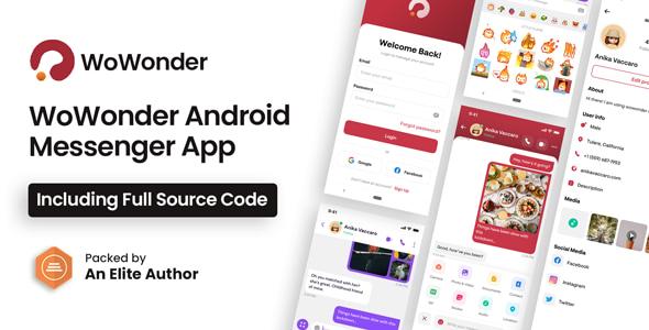 WoWonder Android Messenger Review: Mobile App