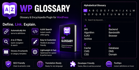 WP Glossary Review: Build a WordPress Knowledge Base